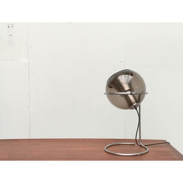 Mid-Century Modern Mid-Century Dutch Space Age Ball Table Lamp from Gepo, 1960s For Sale - Image 3 of 17