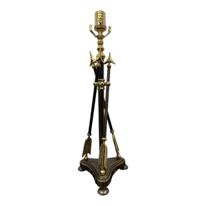 Vintage Brass Arrow Table Lamp