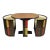 Design Toscano Nettlestone Library Ensemble Book Nesting Game Table Set - 3 PCS For Sale