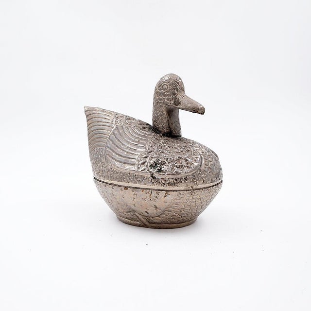 Burmese Duck Betel Box, 1950s For Sale - Image 9 of 13