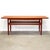 Mid-Century Modern Danish Teak “Surfboard” Coffee Table With Lower Magazine Shelf For Sale - Image 3 of 9