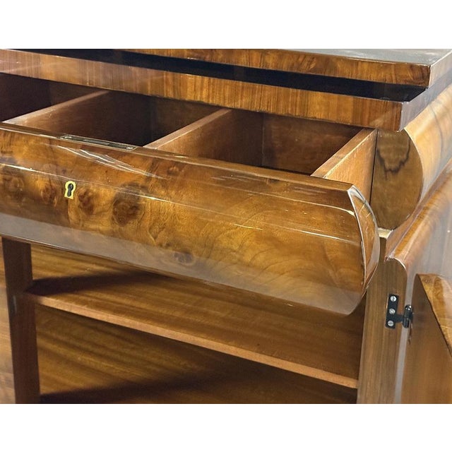 Art Deco Walnut Sideboard, Bohemia, 1930s For Sale - Image 11 of 14