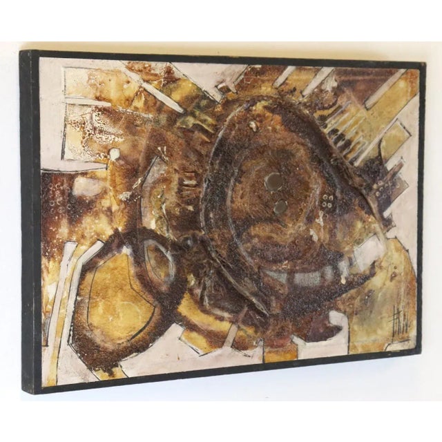 Very beautiful, generous format, original and signed work by the Danish artist Finn Lorentzen. Made in a free style that...