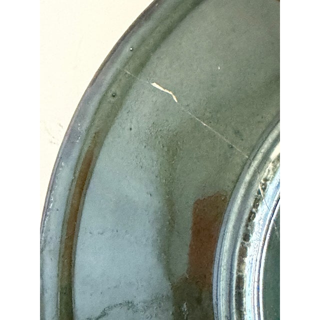 Pair of French Longchamp Barbotine Oyster Serving Plates, Circa 1900 For Sale - Image 11 of 12