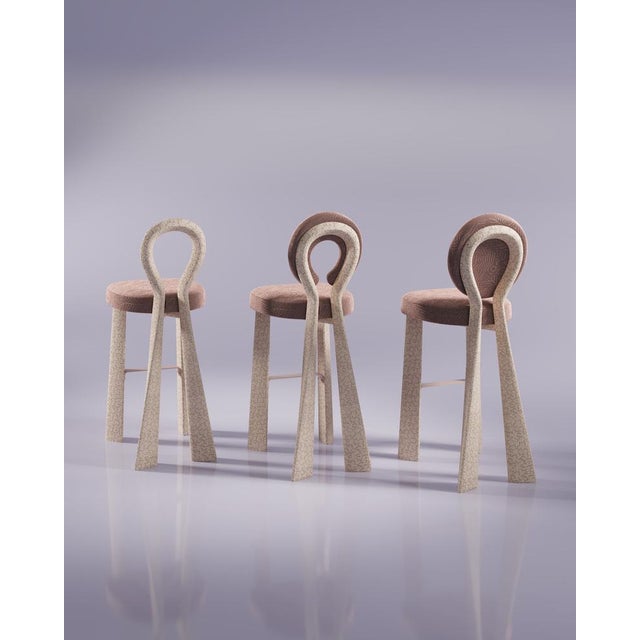 Not Yet Made - Made To Order Mary II Bar Chair by Ottiu For Sale - Image 5 of 7