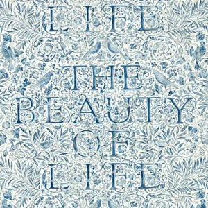 Morris & Co The Beauty of Life Wallpaper in Indigo - a Sample
