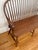 Ethan Allen 1980s Traditional Bow-Back Windsor Style Amish Bench For Sale - Image 4 of 11