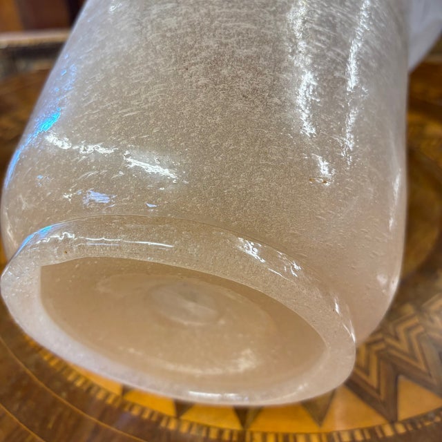 Glass Large Vintage Murano Glass Vase, 1930s For Sale - Image 7 of 14