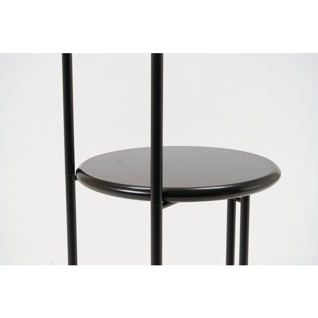 Vintage Postmodern Black Valet Stand, 1980s For Sale - Image 6 of 11