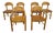 Chairs in the style of Rainer Daumiller, Set of 6 For Sale