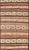 Tan Vintage Turkish Kilim Runner With Stripes in Tan, Brown, and Orange For Sale - Image 8 of 11