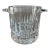 Vintage Villeneuve Pattern by Cristal D’Arques Ice Bucket With Tab Handles Made in France For Sale