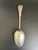 Victorian Antique 1847 Rogers Bros Lily Silverplate 1874 Serving Spoon - Mono B For Sale - Image 3 of 8