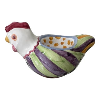 Mackenzie-Childs Piccadilly Candlestick Holder For Sale