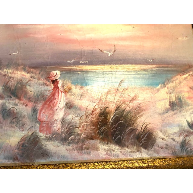 17th Century 10424 Louis XV Art Frame Gold Gilt Later Period Artwork Heavy Solid Carved Wood Artwork Frame For Sale - Image 12 of 12