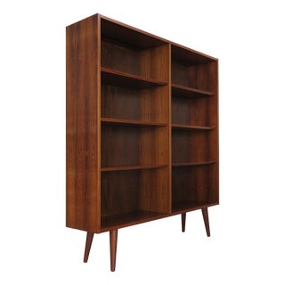 Scandinavian Bookcase attributed to Gunni Omann, Denmark, 1960s For Sale