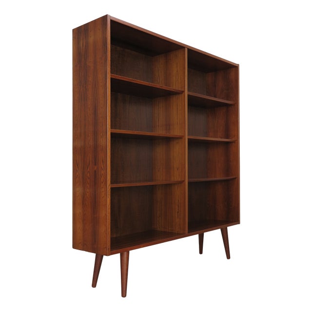 Scandinavian Bookcase attributed to Gunni Omann, Denmark, 1960s For Sale