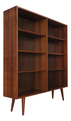 Scandinavian Bookcase attributed to Gunni Omann, Denmark, 1960s