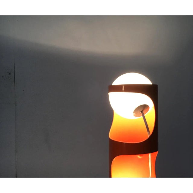 Mid-Century Swiss Space Age Guggerli L3 Floor Lamp by Rosemarie and Rico Baltensweiler for Baltensweiler, Set of 2 For Sale - Image 13 of 18