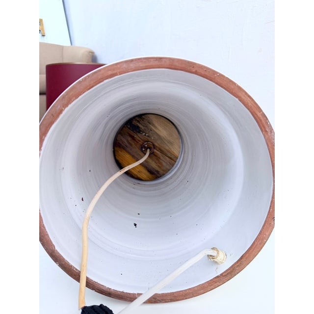 White Mid-Century Ceramic Floor Lamp by Margrit Linck, 1960s For Sale - Image 8 of 13