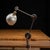 1930s Vintage Industrial Articulating Table Mount Task Lamp For Sale - Image 5 of 9