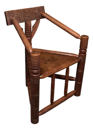 Antique Turner's Armchair, English, Oak, Old Saxon Chair, Elbow Seat, Victorian
