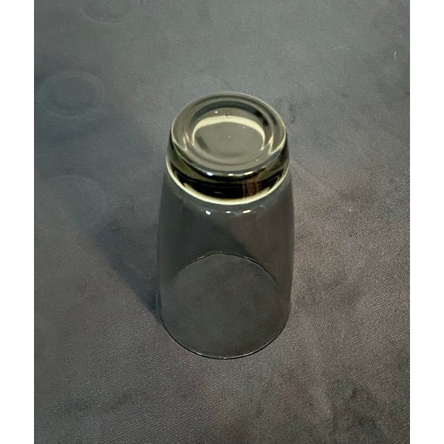 Mid 20th Century Mid 20th Century Libbey Smoke Glass Water Glasses - Set of Ten For Sale - Image 5 of 5