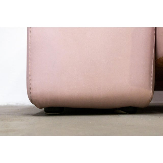 Leather Sofa attributed to Cassina, Italy, 1960s For Sale - Image 4 of 12