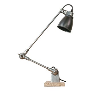 Two-Arm Articulated Sewing Machine Lamp from Pfaff, Germany, 1950s For Sale