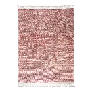 Premium Oversize Hand-Knotted Moroccan Wool Rug | 13'10" X 10'2" | One of a Kind For Sale