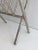 1970 Nickel Magazine Rack Imitation Bamboo in the Style of Jacques Adnet For Sale - Image 9 of 11
