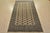 Farmhouse Bokhara Rug 5’2” X 8′ Beige Wool Tribal Hand-Knotted Oriental Carpet For Sale - Image 3 of 12