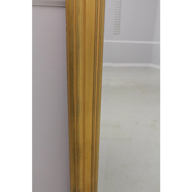 Large Approx. 42 X 61 Rectangular Gold Gilt Beveled Mirror For Sale In Philadelphia - Image 6 of 9