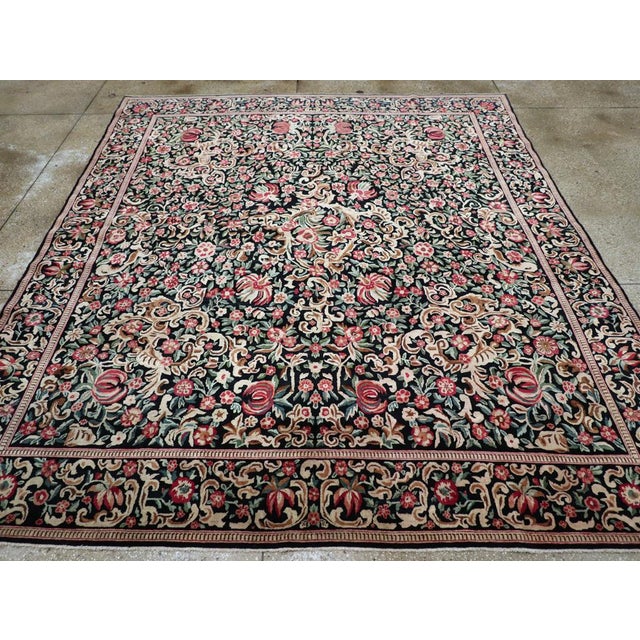 Galerie Shabab Collection Early 20th Century Persian Kashan Carpet For Sale - Image 4 of 10