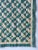 Textile Vintage Teal + Soft Yellow Cotton Drunkard's Path Circle Quilt, Circa 1930s-40s For Sale - Image 7 of 18
