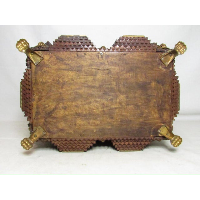 Antique Tramp Art Box For Sale - Image 18 of 18