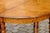 Pair of French Maple Demilune Tables with Turned Legs from the 1840s For Sale - Image 9 of 10