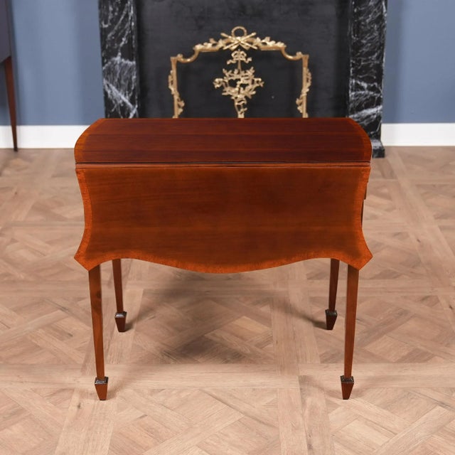 Niagara Furniture Pembroke Table For Sale - Image 9 of 12