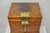 Late 20th Century Late 20th Century Furniture Classics LTD Chinese Teak & Bamboo Campaign Chest Side Table on Stand For Sale - Image 5 of 18