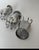 Metal Polished Aluminum Shape of Lion Paws Towel Holders, 1980s, Set of 3 For Sale - Image 7 of 11