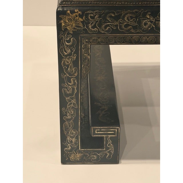 Chinese Lacquered Coffee Table For Sale - Image 11 of 14