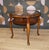 Chippendale Round Side Table with Shelf Wicker and Glass by Ilse Möbel, 1960s For Sale - Image 6 of 15