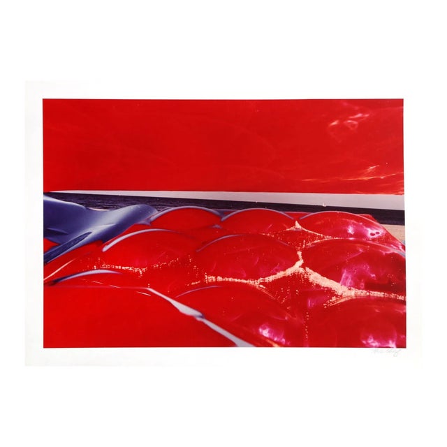 Michael DeCamp "Red Wave" Photograph For Sale