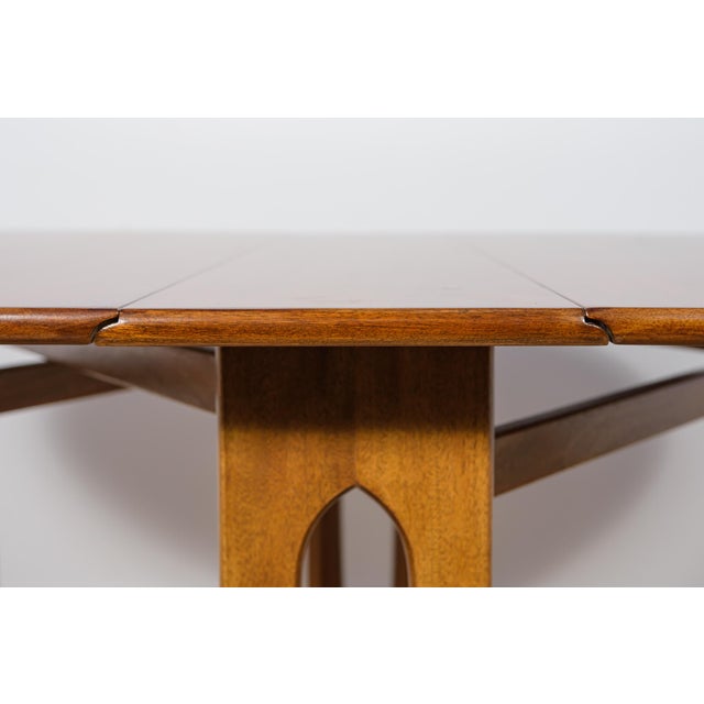 Mid-Century Modern Round Drop Leaf Dining Table from Jentique, United Kingdom, 1960s For Sale - Image 15 of 18