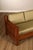 Late 20th Century Custom Quality Mission Style Oak Settle Sofa For Sale - Image 5 of 18
