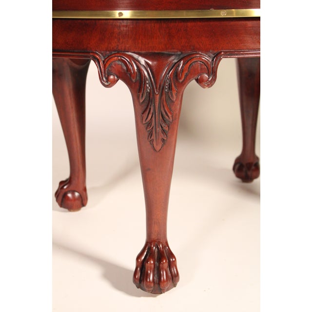 Baker Georgian Style Mahogany Coffee Table For Sale - Image 10 of 13