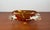 Glass Vintage Amber Coloured Art Glass Ashtray or Bowl, 1970s For Sale - Image 7 of 18