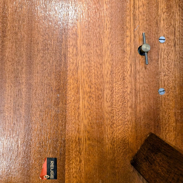 Vintage Reuge Italian Marquetry Music Box Side Table – Non‑Functional Movement For Sale - Image 13 of 13