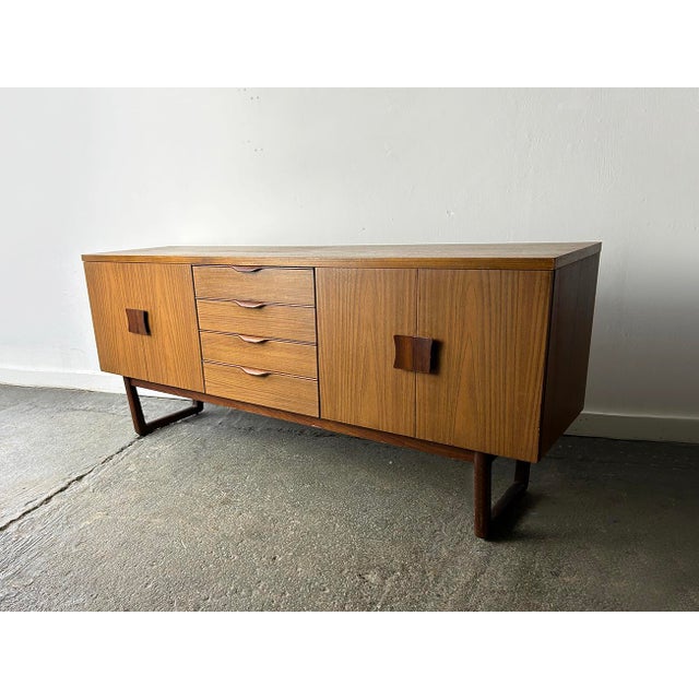 Mid-Century Modern Mid-Century Formica Sideboard from Europa Furniture, 1960s For Sale - Image 3 of 9