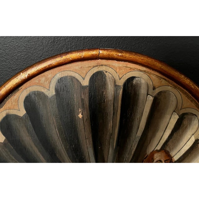 Italian MCM Wall Plaque in the Manner of Fornasetti by Palladio For Sale In Saint Louis - Image 6 of 12